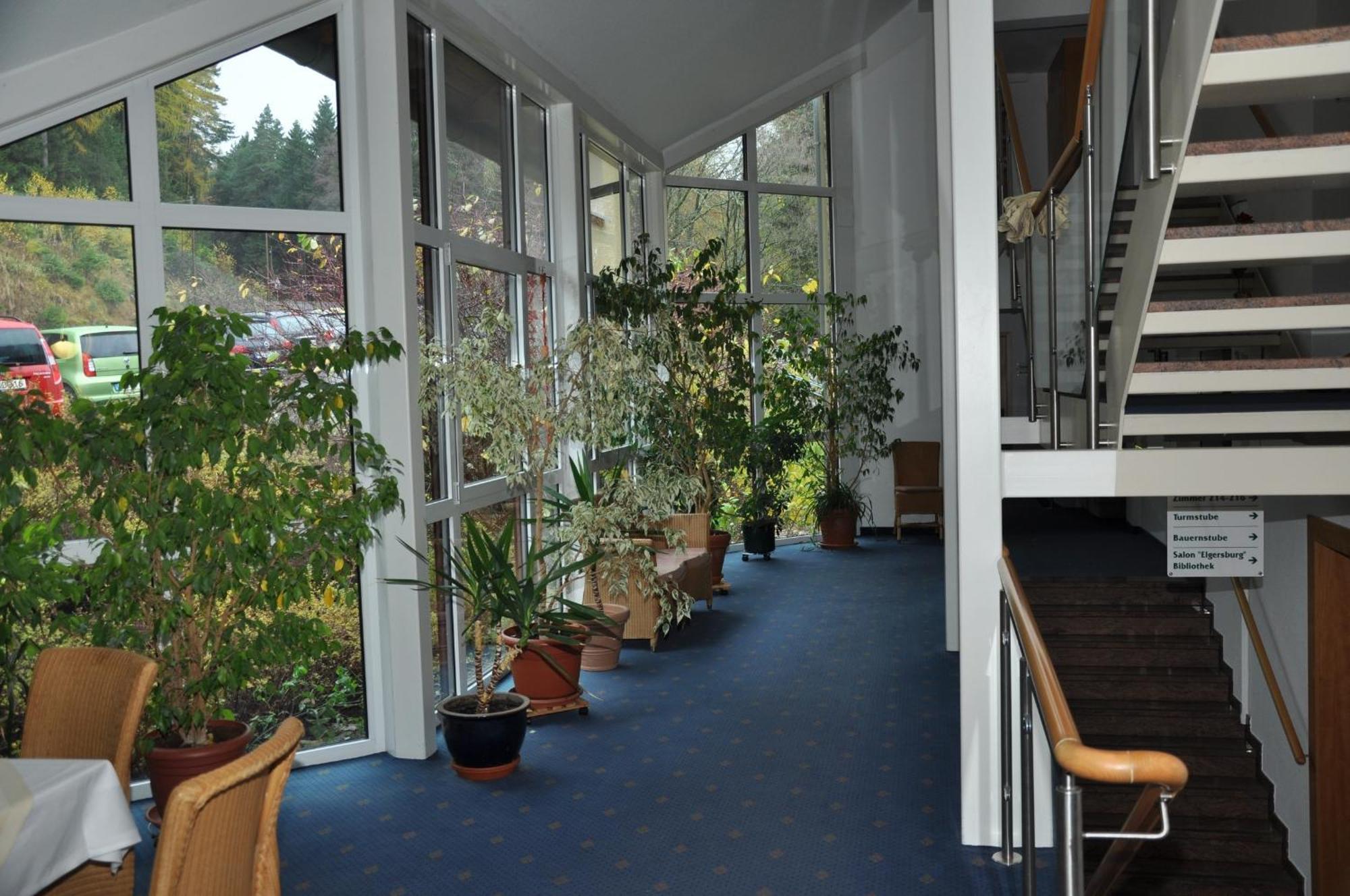 Hotel Am Wald -Garni- Elgersburg Exterior photo
